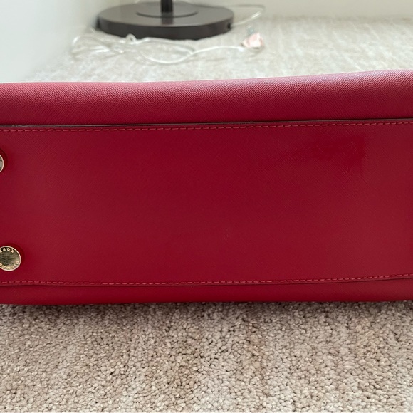 Michael Kors red hand bag - Picture 4 of 5